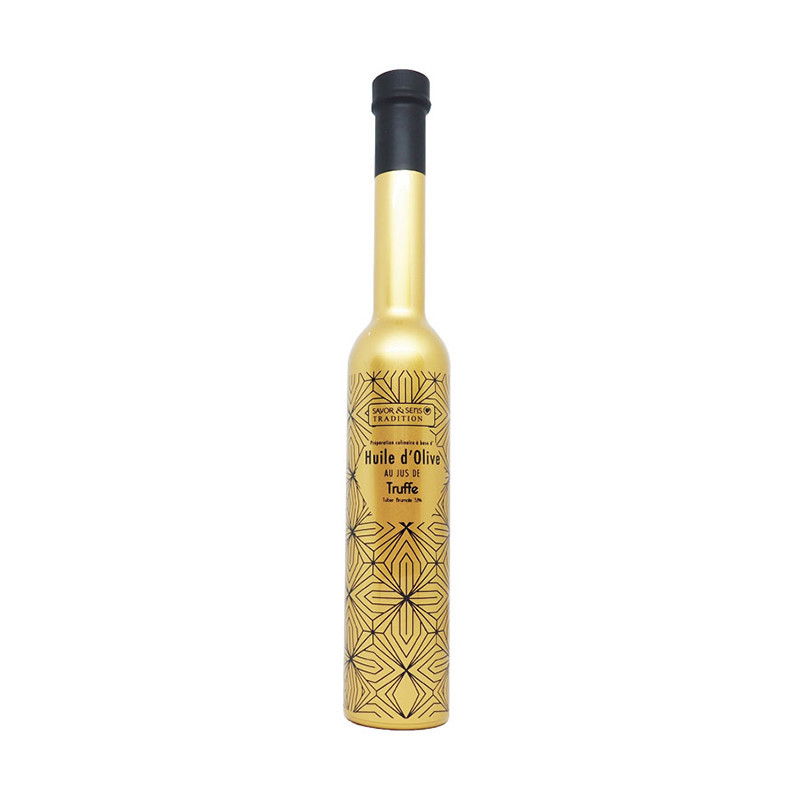 Huile d'Olive jus de Truffe noire trésOR 200g - SAVOR ET SENS 