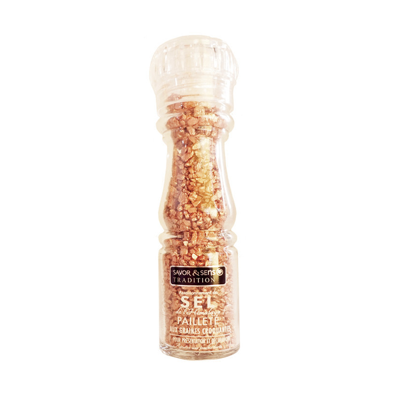 Assaisonnement de sel doré aux graines 135g - SAVOR ET SENS 