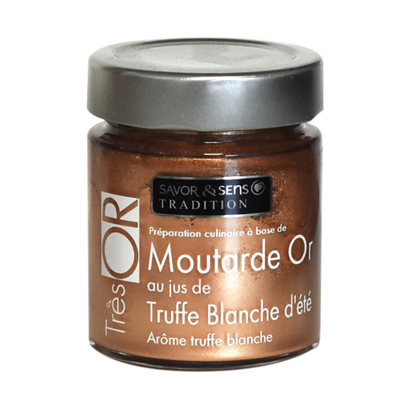Moutarde Savor&Sens Color Block aux brisures de truffe noire - 130g