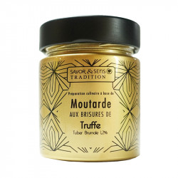 Moutarde aux brisures de truffe 130g - SAVOR ET SENS 