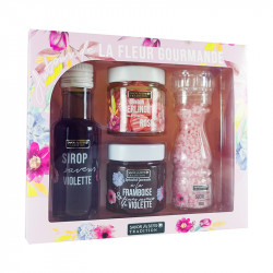 Coffret autour des fleurs gourmandes 360g - SAVOR ET SENS 