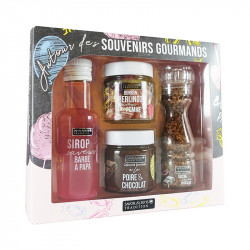 Coffret autour du souvenir gourmand 360g - SAVOR ET SENS 