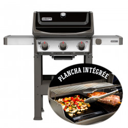 Barbecue gaz Spirit II E-310 noir plancha. - WEBER 