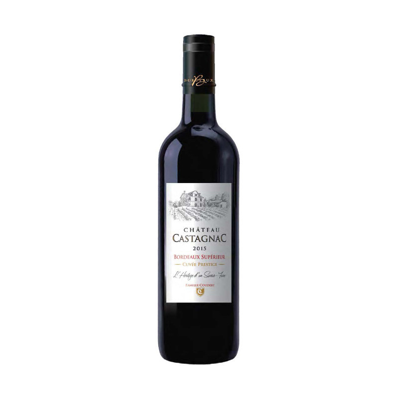 Bordeaux supérieur rouge cuvée Tradition 75 cl - CHATEAU CASTAGNAC Bordeaux supérieur rouge cuvée Tradition 75 cl - CHATEAU CASTAGNAC