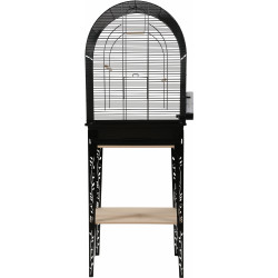 Cage et meuble Chic Patio L noir - ZOLUX 