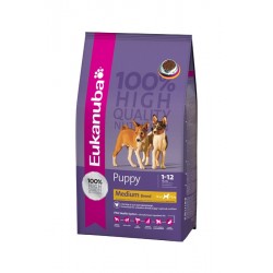 Croquettes Eukanuba pour chiot race moyenne - 3kg