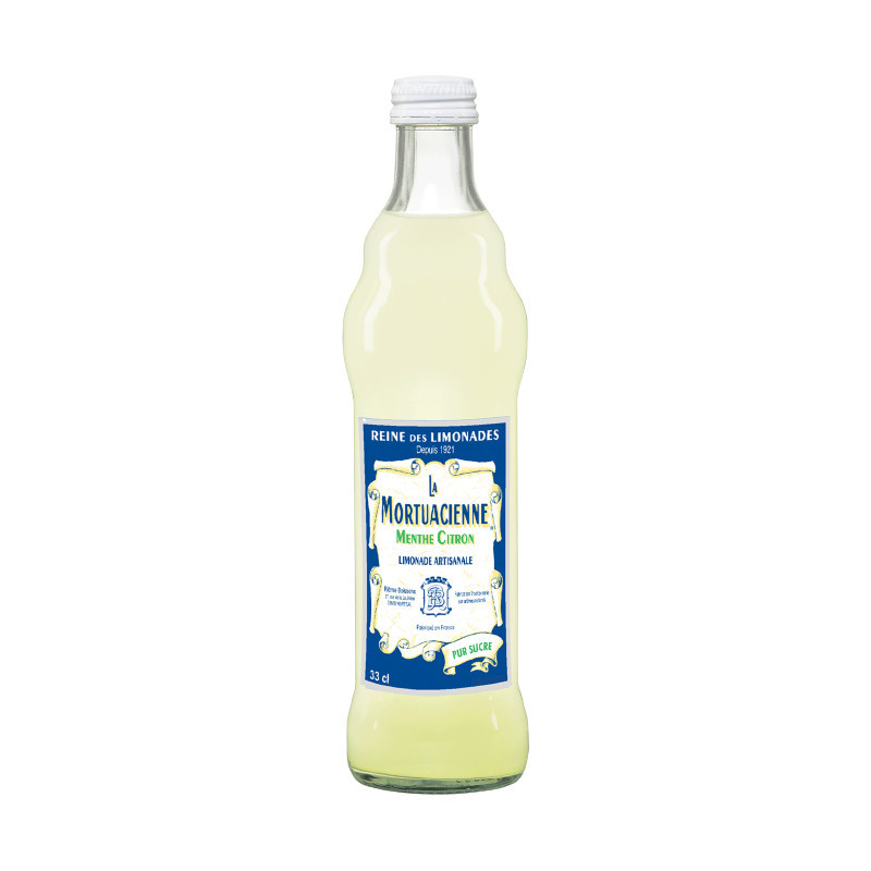 Limonade La Mortuacienne menthe citron 33 cl - RIEME BOISSONS 