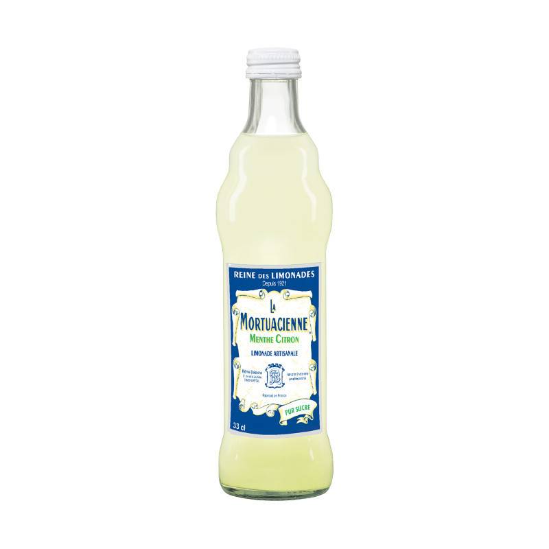 Limonade La Mortuacienne menthe citron 33 cl - RIEME BOISSONS 