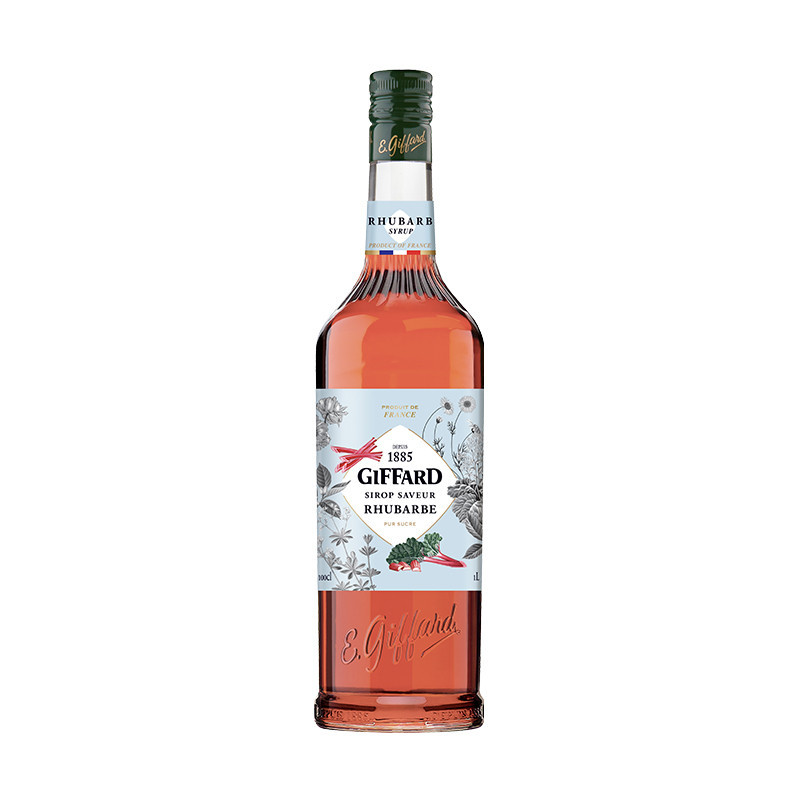 Sirop rhubarbe 1 l - GIFFARD 