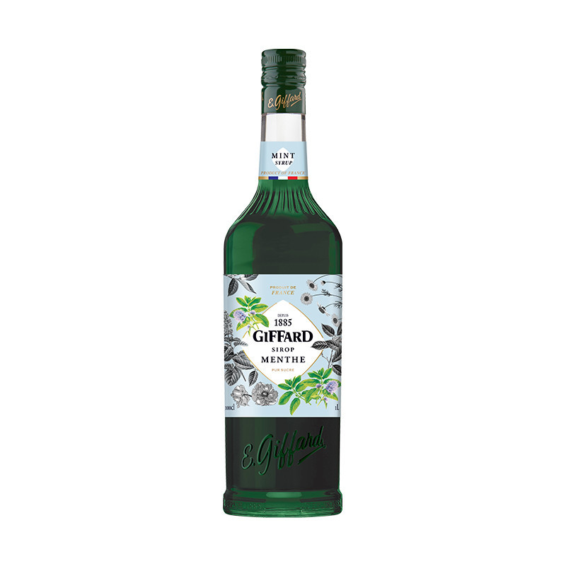 Sirop menthe verte 1 l - GIFFARD 