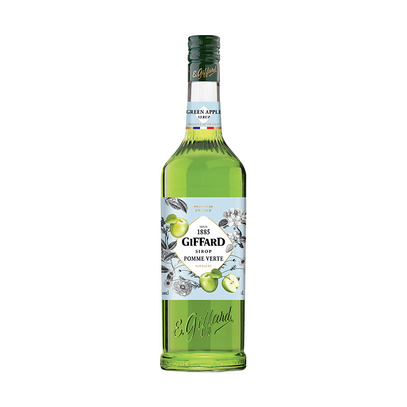 Sirop pomme verte  1 l - GIFFARD 