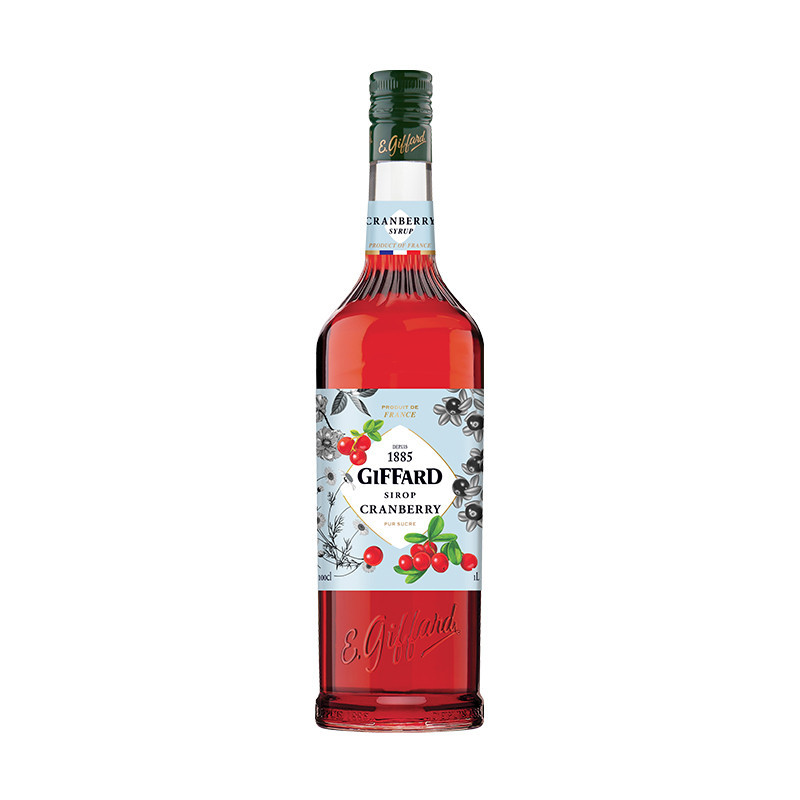 Sirop cranberry 1 l - GIFFARD 