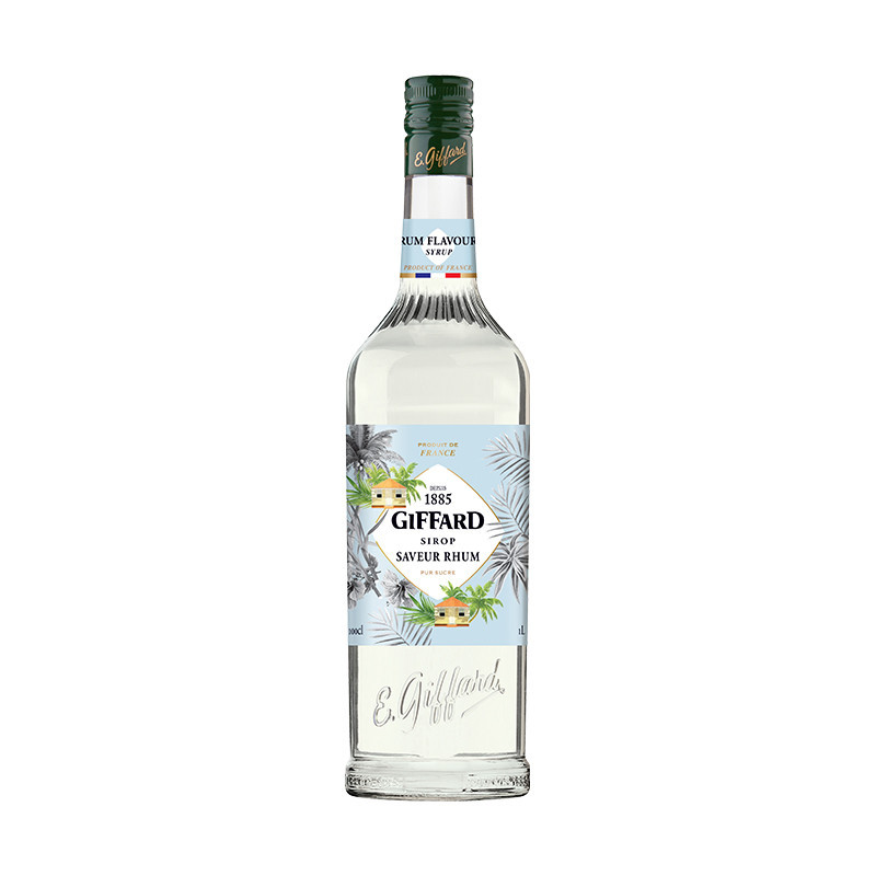 Sirop saveur rhum  1 l - GIFFARD 