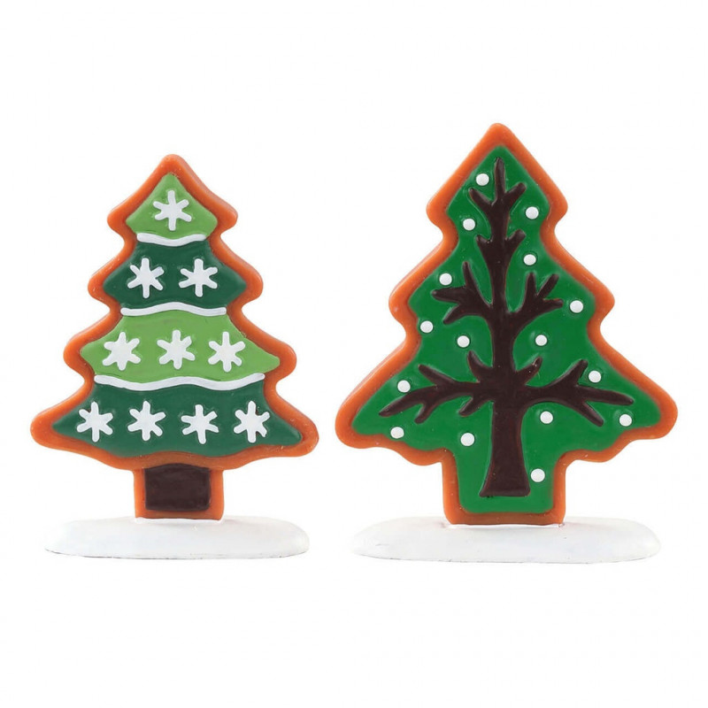 SUGAR COOKIE TREES SET OF 2 - LEMAX 