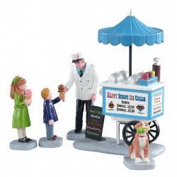 HAPPY SCOOPS ICE CREAM CART  - LEMAX 