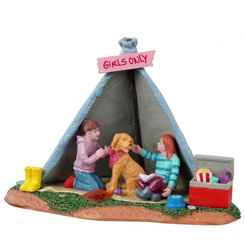 GIRLS BACKYARD CAMPING - LEMAX 