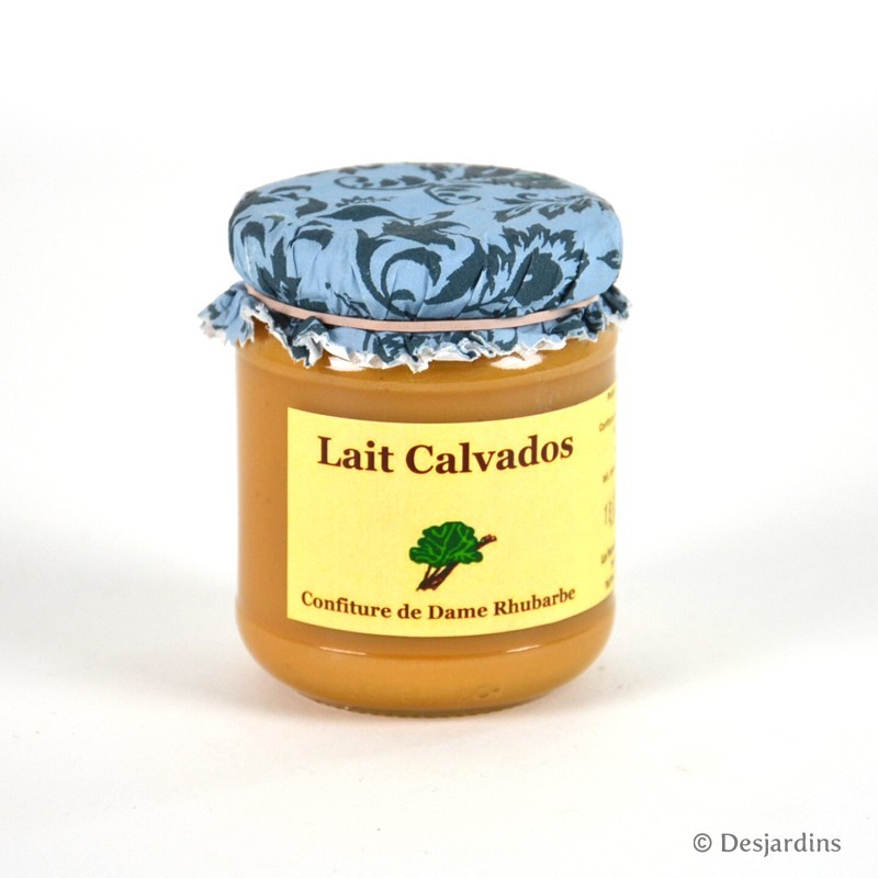 Confiture de lait au Calvados - 250g Confiture de lait au Calvados - 250g