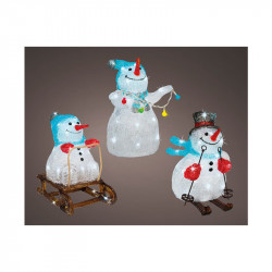 Bonhomme de neige lumineux...
