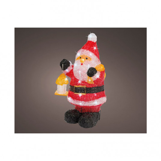 Père Noël lumineux 46cm Lumineo Desjardins.fr