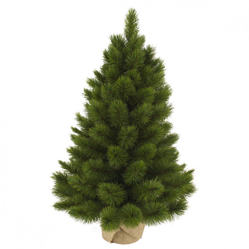 Sapin de Noël artificiel vert givre TRIUMPH TREE Empress, H60 cm