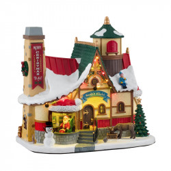 Lemax : Village De Noël : Petit Train du Père Noël[116] - Cdiscount Maison