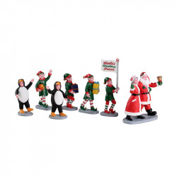 SANTA'S ELF PARADE - LEMAX