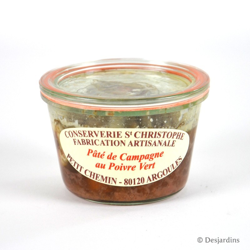 Pâté de campagne au poivre vert - 270g