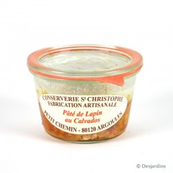 Pâté de lapin au Calvados - 270g