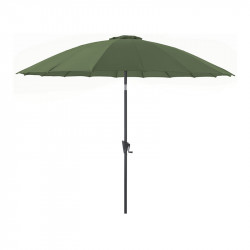 Parasol Marinello rond pagode Ø3 m kaki - Desjardins