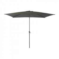 Parasol Marinello rectangle 3x2 m gris - Desjardins