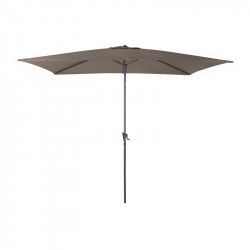 Parasol Marinello rectangle 3x2 m taupe - DESJARDINS