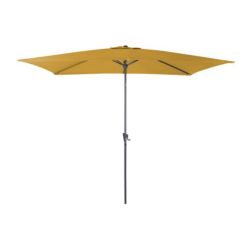 Parasol Marinello rectangle 3x2 m curry - Desjardins