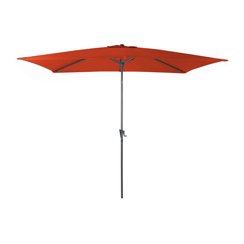 Parasol Marinello rectangle 3x2 m paprika - Desjardins