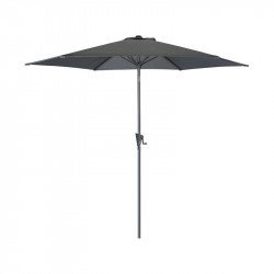 Parasol Marinello rond hexa Ø3 m gris - Desjardins