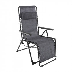 Fauteuil relax Luno anthracite