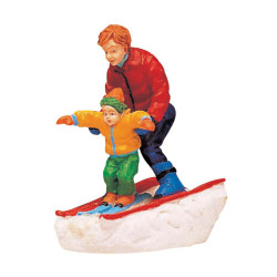FATHER & SON SKIING - LEMAX