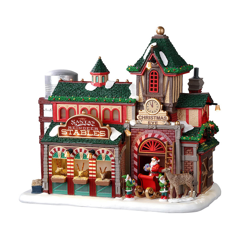 SANTA'S REINDEER STABLES - LEMAX