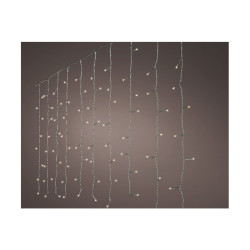 Rideau LED 225x150cm-240l blanc chaud - LUMINEO