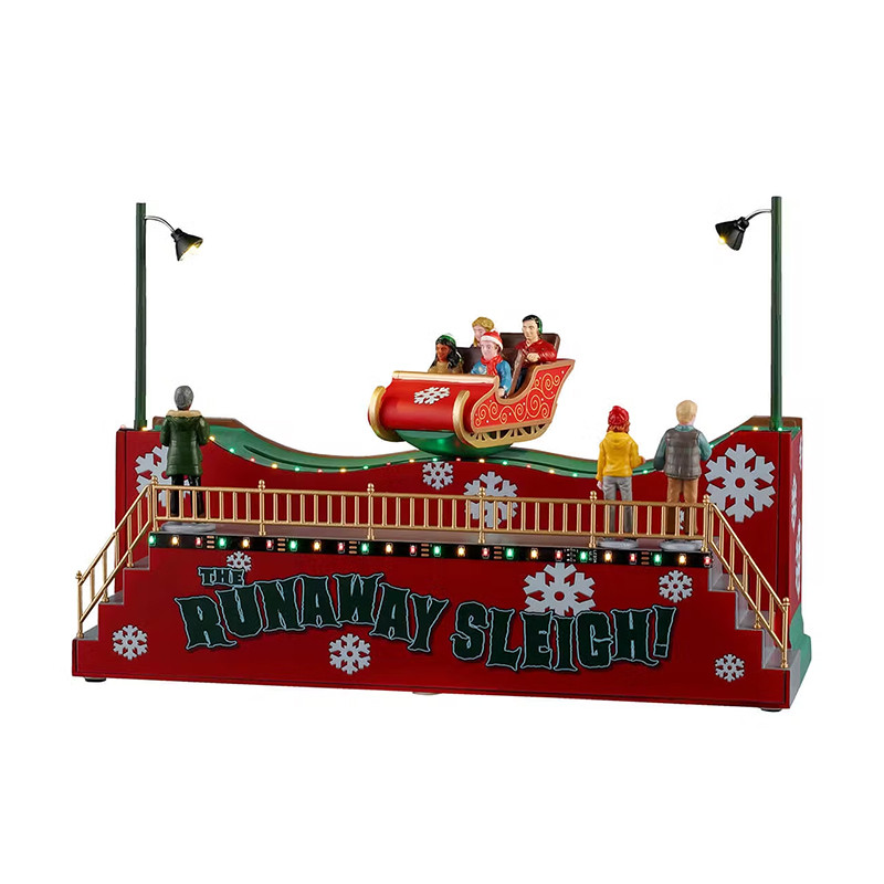 THE RUNAWAY SLEIGH - LEMAX THE RUNAWAY SLEIGH - LEMAX