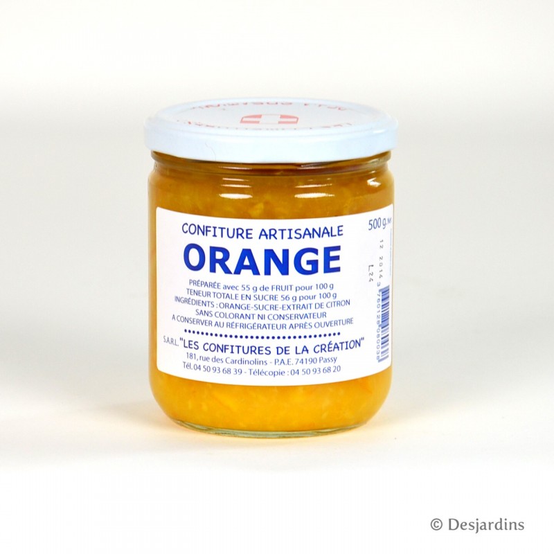 Confiture d'orange - 500g