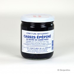 Confiture de cassis épépiné - 500g