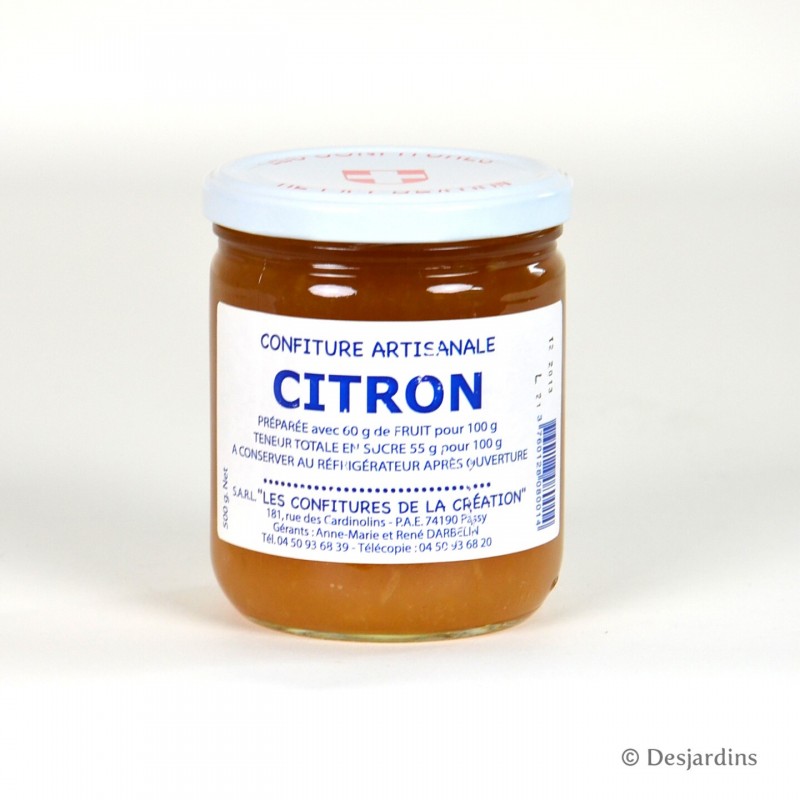 Confiture de citron - 500g