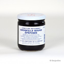 Confiture de groseille rouge épépinée - 500G