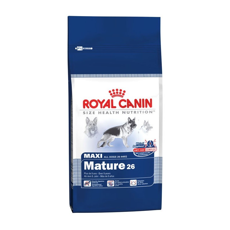 Croquettes Royal Canin pour chien senior de grande taille - 4kg