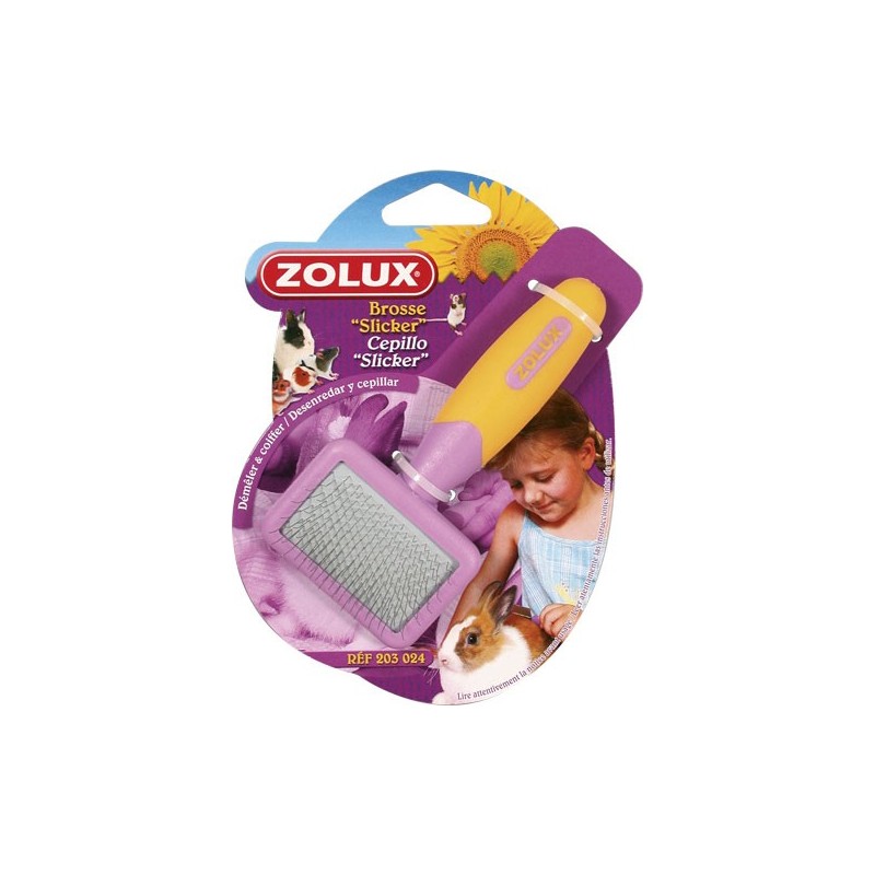 Brosse "Slicker" Zolux rongeurs