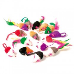 24 souris fourrure Zolux