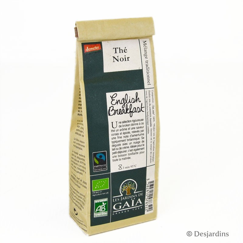Thé bio - English Breakfast - 100g Thé bio - English Breakfast - 100g