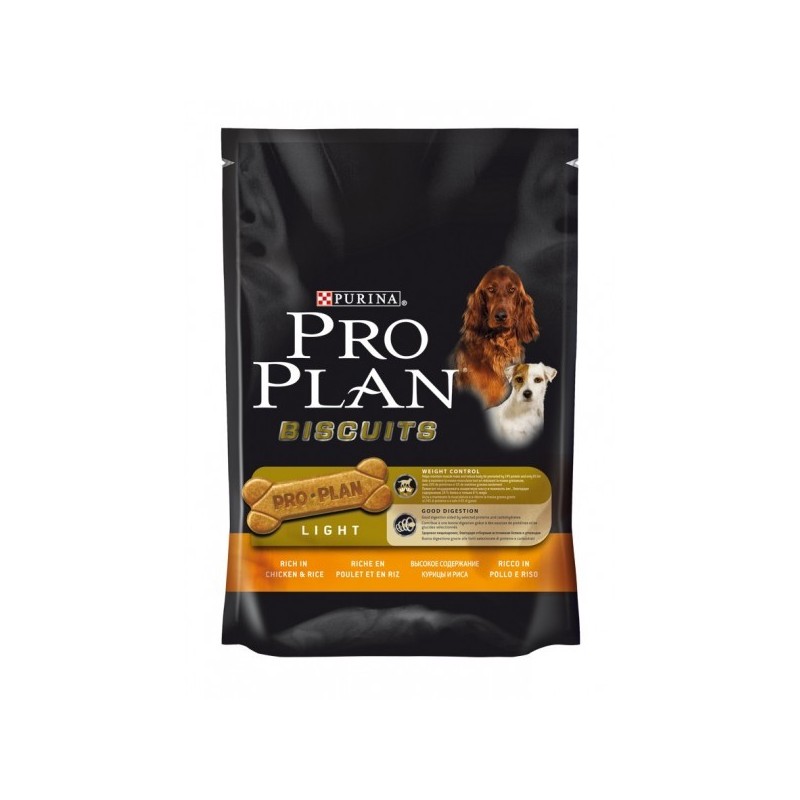 Biscuits Pro Plan Light - poulet et riz - 400g