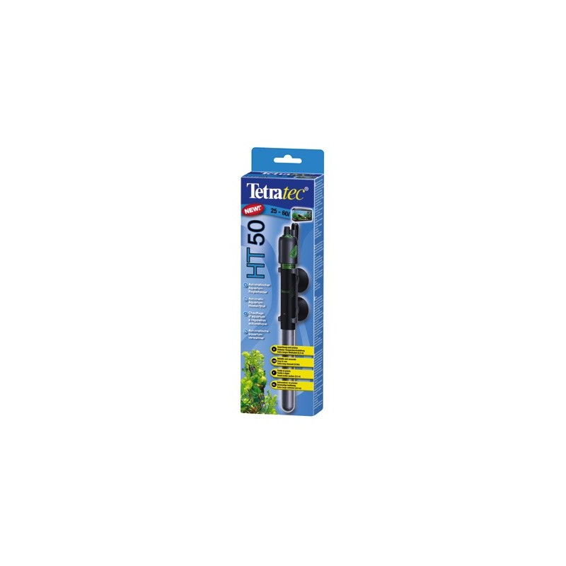 Chauffage TetraTec HT 50W - Pour aquarium de 25/60L Chauffage TetraTec HT 50W - Pour aquarium de 25/60L
